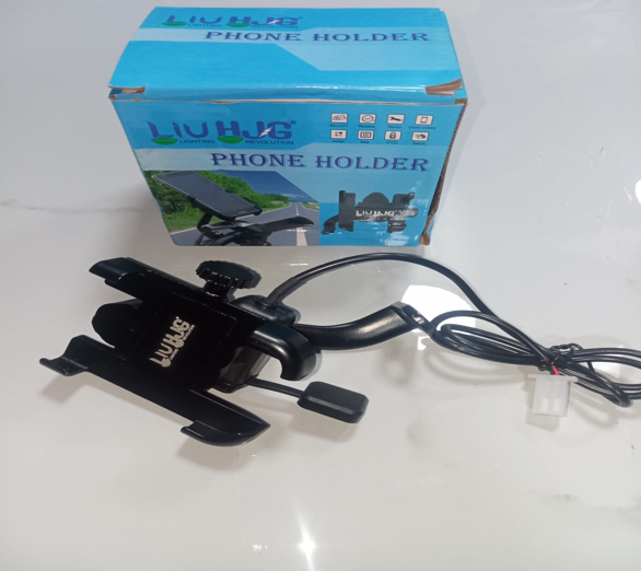 Soporte celular espejo con cargado